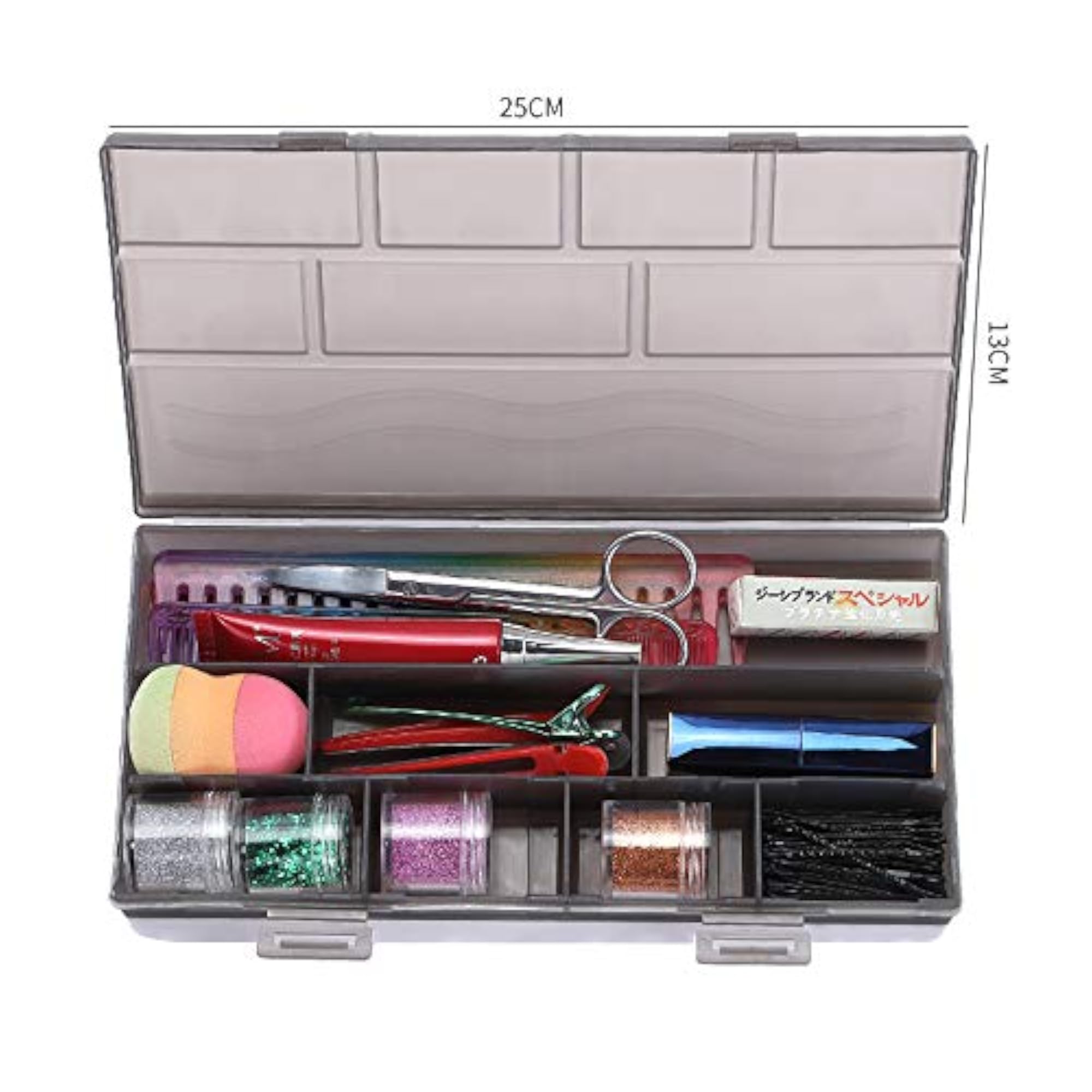 Hair Styling Accessories Organizer Storage Box for Pins & Tools